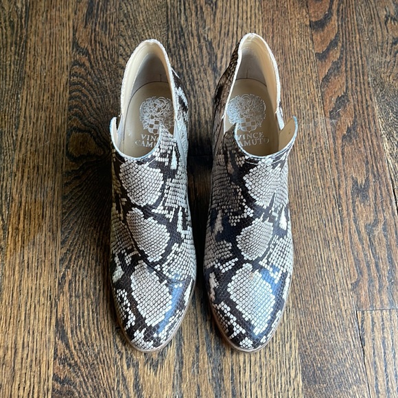 Snakeskin Booties - Picture 6 of 9